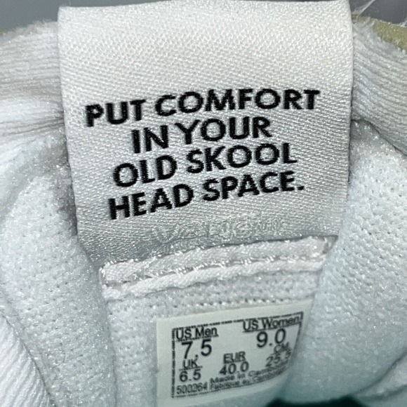 VANS Old Skool Overt CC Shoes M 7.5 W 9 Platform Suede Check Canvas Chunky Comfy - Picture 15 of 15